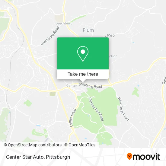 Center Star Auto map