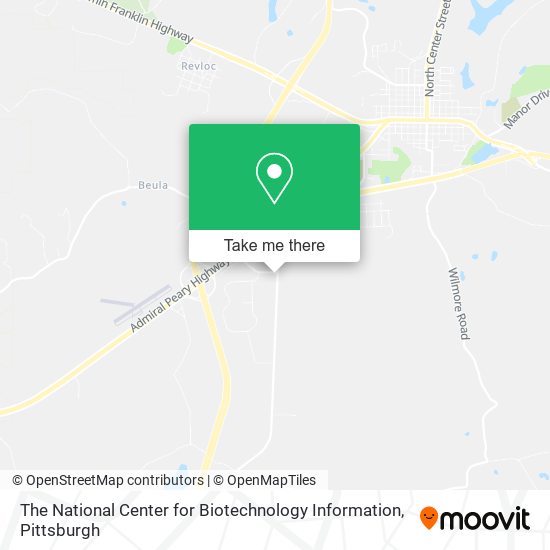 Mapa de The National Center for Biotechnology Information