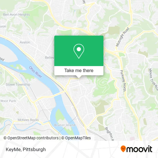 KeyMe map