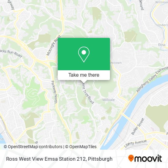 Mapa de Ross West View Emsa Station 212