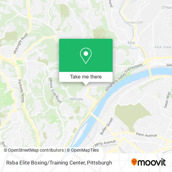 Rsba Elite Boxing / Training Center map