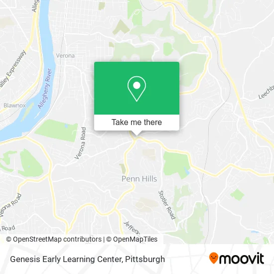 Genesis Early Learning Center map