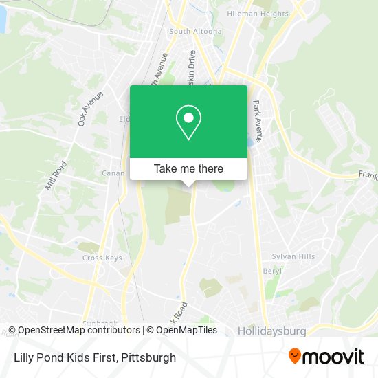 Lilly Pond Kids First map