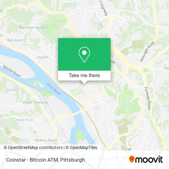 Coinstar - Bitcoin ATM map