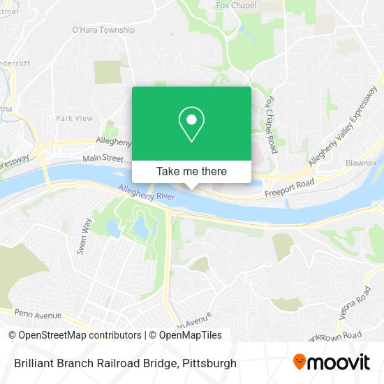 Brilliant Branch Railroad Bridge map