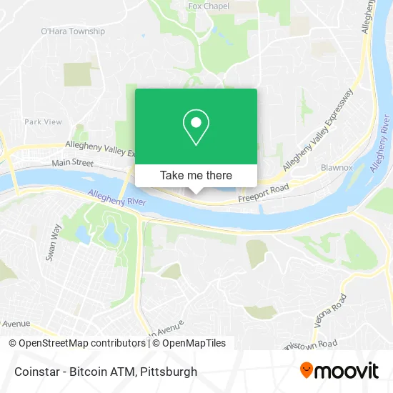Coinstar - Bitcoin ATM map