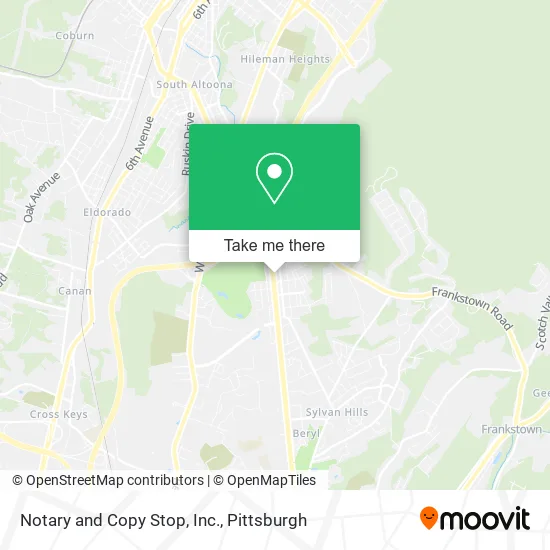 Notary and Copy Stop, Inc. map