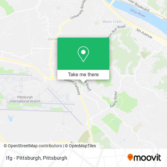 Ifg - Pittsburgh map