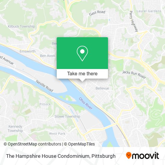 The Hampshire House Condominium map