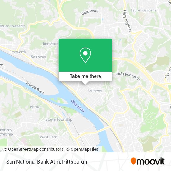 Mapa de Sun National Bank Atm