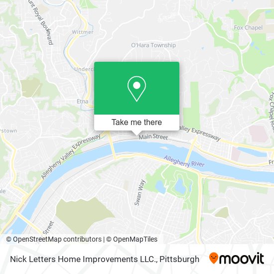 Nick Letters Home Improvements LLC. map