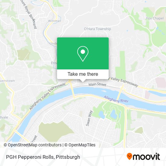 PGH Pepperoni Rolls map