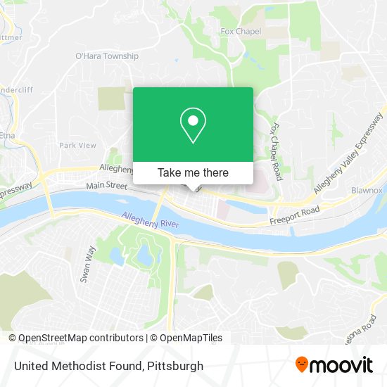United Methodist Found map