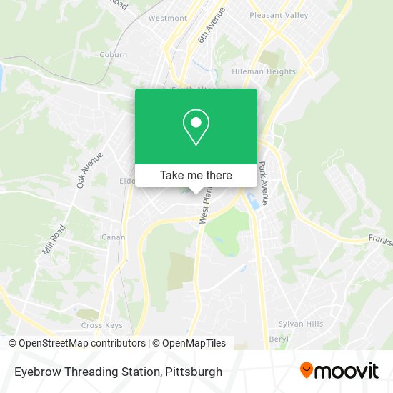 Mapa de Eyebrow Threading Station