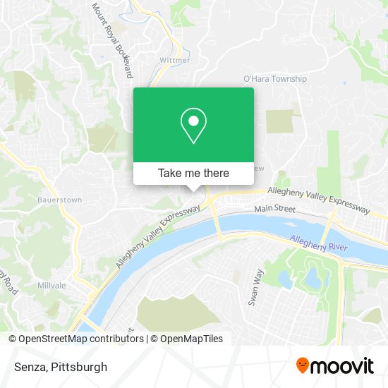 Mapa de Senza