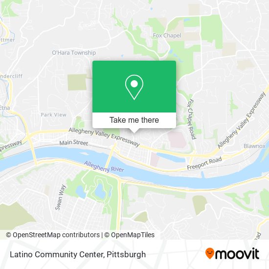 Mapa de Latino Community Center