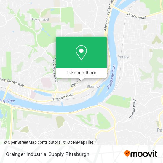 Mapa de Gralnger Industrial Supply