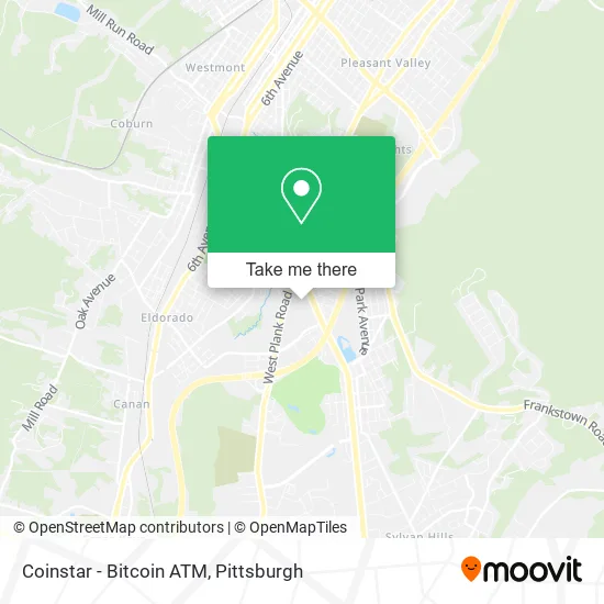 Coinstar - Bitcoin ATM map