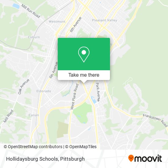 Hollidaysburg Schools map