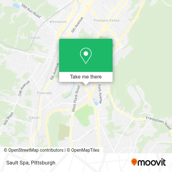 Sault Spa map