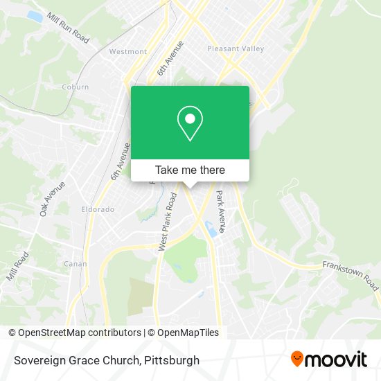 Sovereign Grace Church map