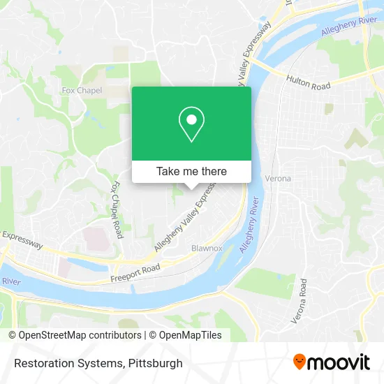 Restoration Systems map