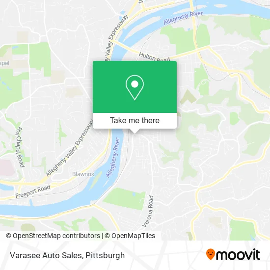 Varasee Auto Sales map
