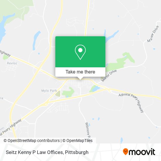 Seitz Kenny P Law Offices map