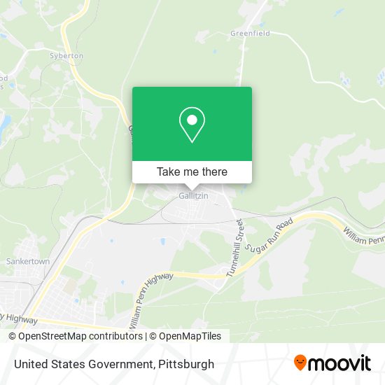 United States Government map