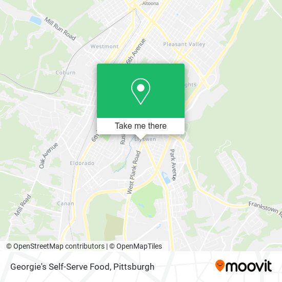 Mapa de Georgie's Self-Serve Food