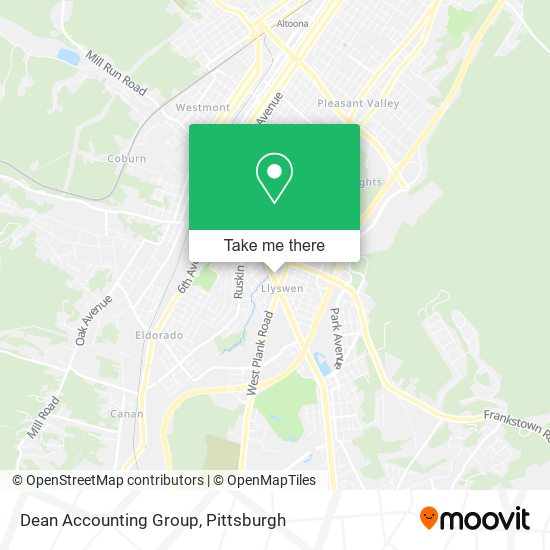 Dean Accounting Group map