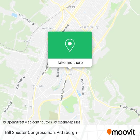 Bill Shuster Congressman map