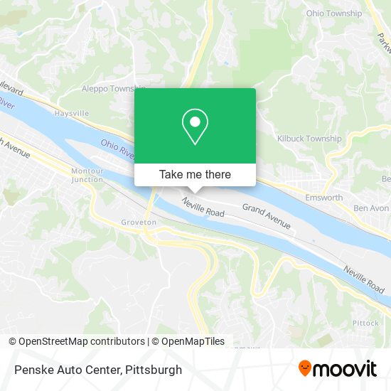 Penske Auto Center map