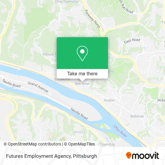 Futures Employment Agency map