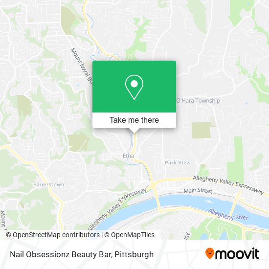Nail Obsessionz Beauty Bar map