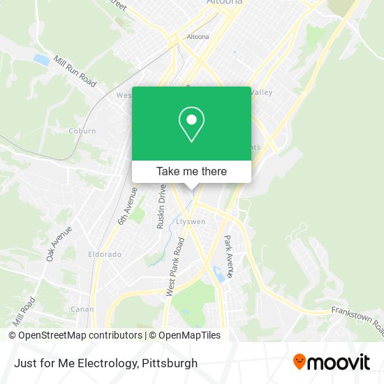 Just for Me Electrology map