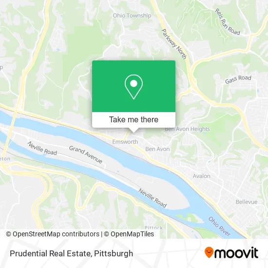 Prudential Real Estate map