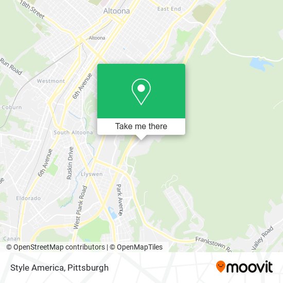 Mapa de Style America