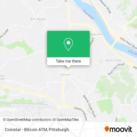 Coinstar - Bitcoin ATM map