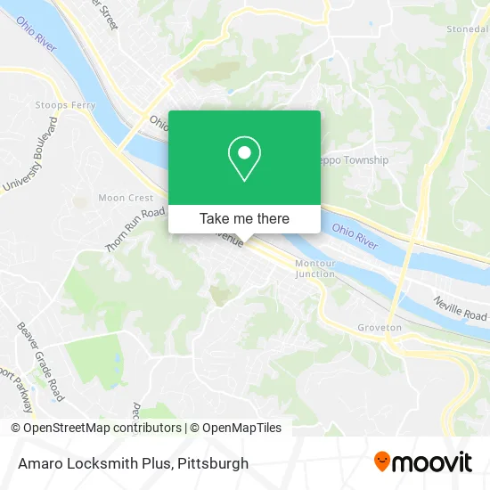 Amaro Locksmith Plus map
