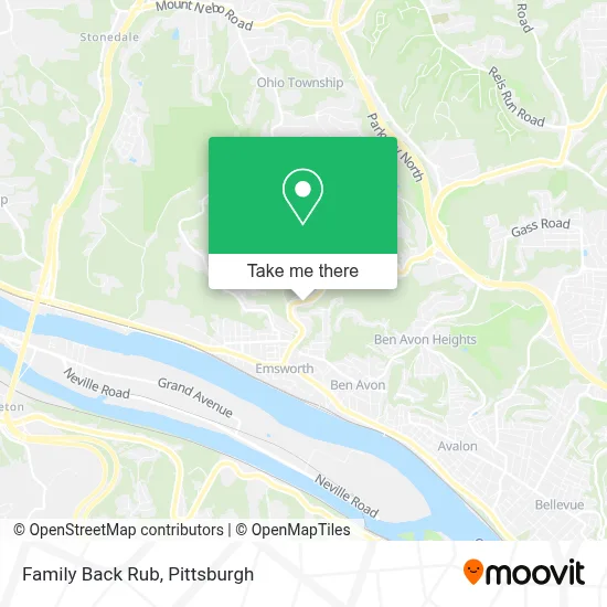 Family Back Rub map