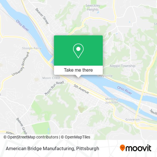 Mapa de American Bridge Manufacturing
