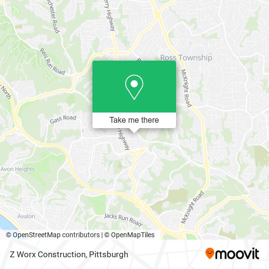 Mapa de Z Worx Construction