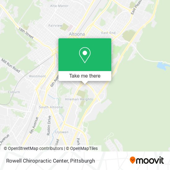 Mapa de Rowell Chiropractic Center
