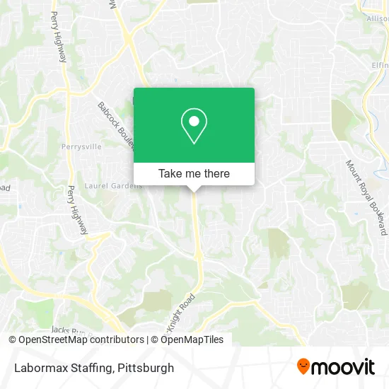 Labormax Staffing map