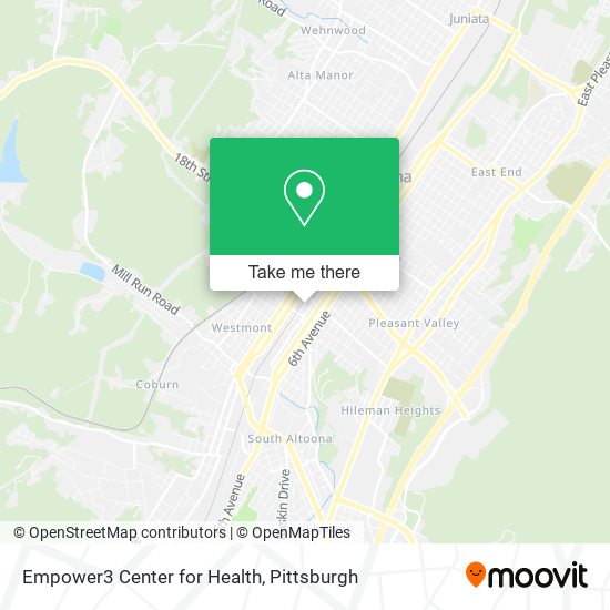 Empower3 Center for Health map