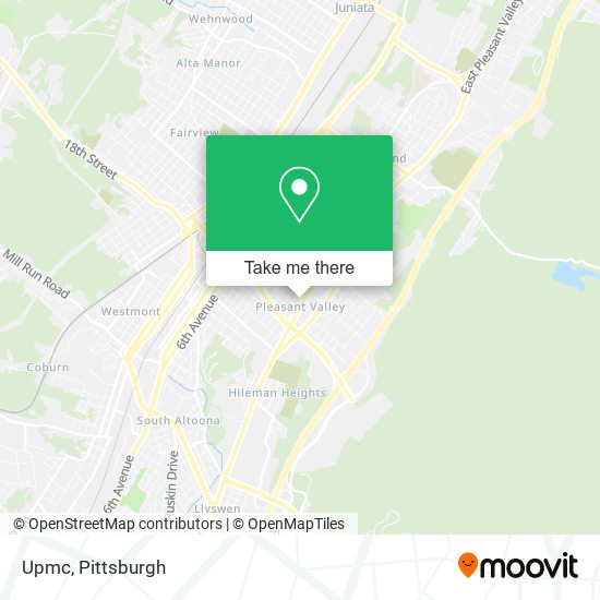 Upmc map