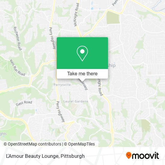 Mapa de L'Amour Beauty Lounge