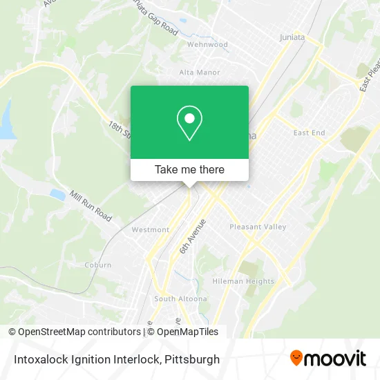 Intoxalock Ignition Interlock map