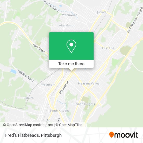 Mapa de Fred's Flatbreads